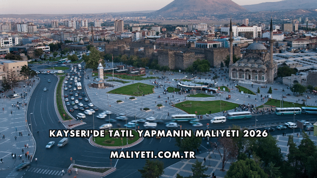 Kayseri'de Tatil Yapmanın Maliyeti 2026