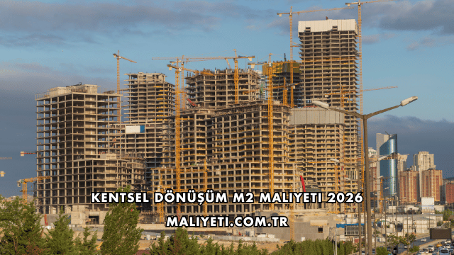 Kentsel Dönüşüm m2 Maliyeti 2026