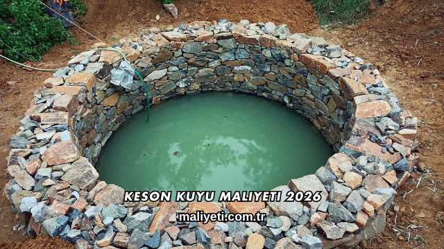 Keson Kuyu Maliyeti 2026