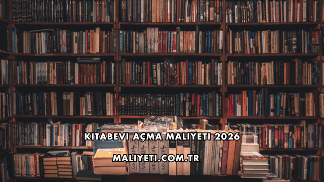 Kitabevi Açma Maliyeti 2026