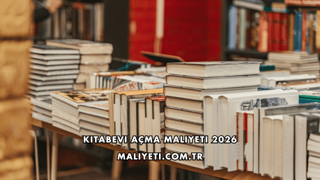 Kitabevi Açma Maliyeti 2026