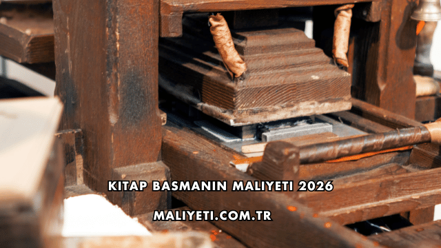 Kitap Basmanın Maliyeti 2026