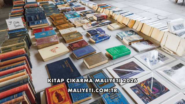 Kitap Çıkarma Maliyeti 2026