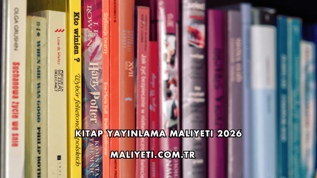 Kitap Yayınlama Maliyeti 2026