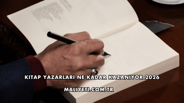 Kitap Yazarları Ne Kadar Kazanıyor 2026