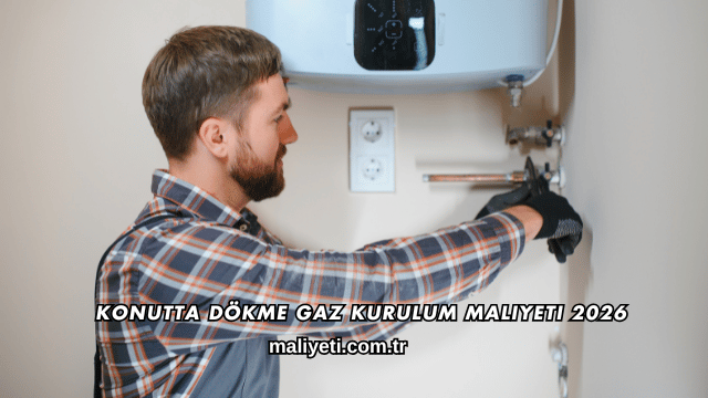 Konutta Dökme Gaz Kurulum Maliyeti 2026