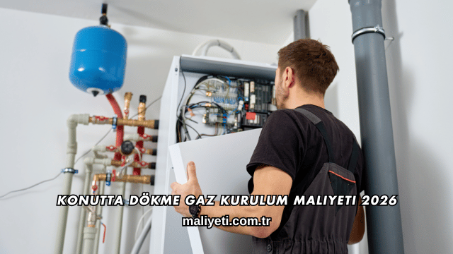 Konutta Dökme Gaz Kurulum Maliyeti 2026