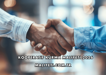 Kooperatif Kurma Maliyeti 2026