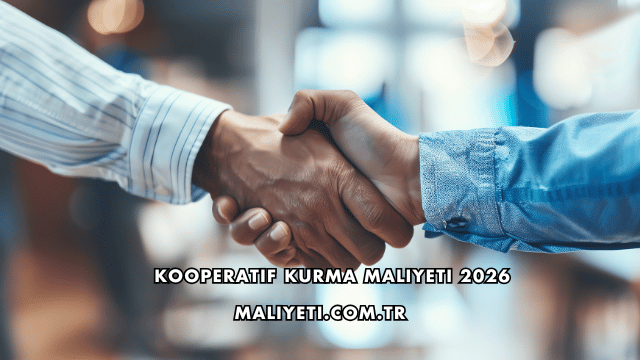 Kooperatif Kurma Maliyeti 2026