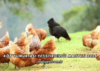 Köy Yumurtası Yetiştiriciliği Maliyeti 2026