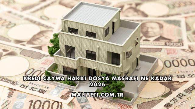 Kredi Cayma Hakkı Dosya Masrafı Ne Kadar 2026