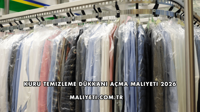 Kuru Temizleme Dükkanı Açma Maliyeti 2026