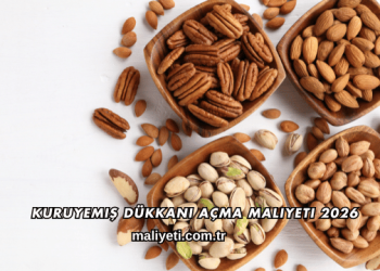 Kuruyemiş Dükkanı Açma Maliyeti 2026