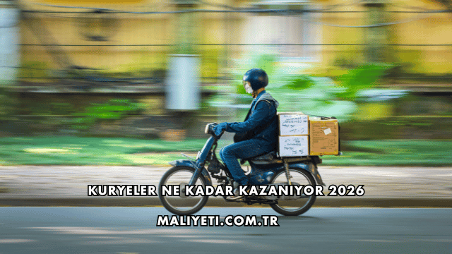 Kuryeler Ne Kadar Kazanıyor 2026
