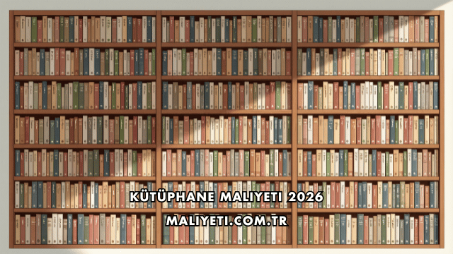 Kütüphane Maliyeti 2026