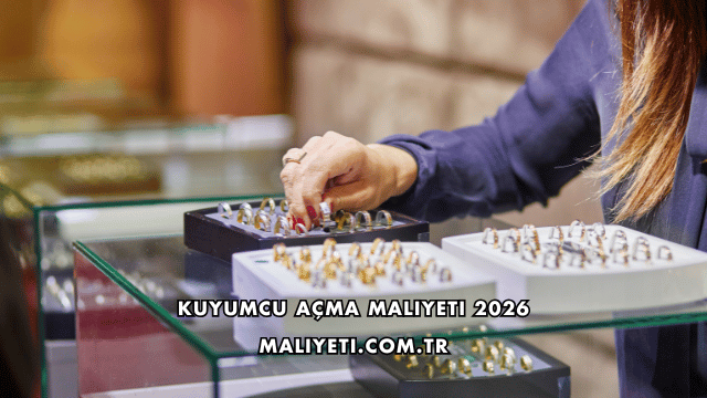 Kuyumcu Açma Maliyeti 2026