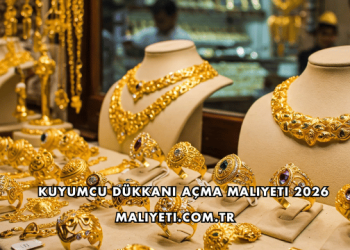 Kuyumcu Dükkanı Açma Maliyeti 2026