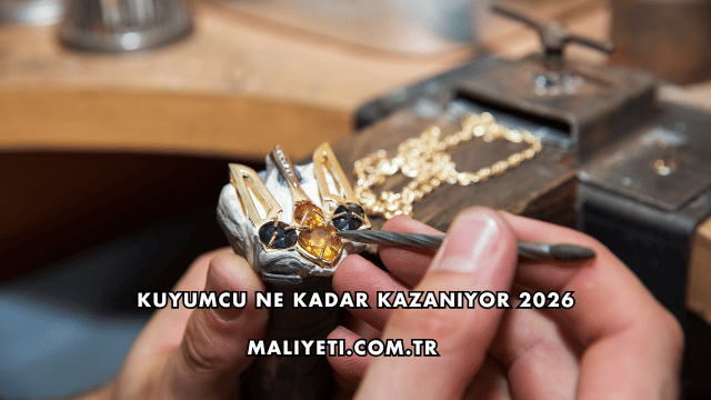 Kuyumcu Ne Kadar Kazanıyor 2026