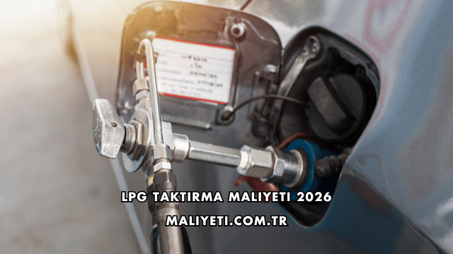 LPG Taktırma Maliyeti 2026