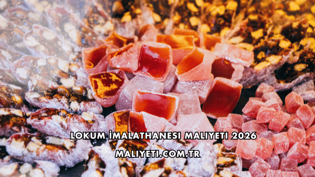 Lokum İmalathanesi Maliyeti 2026