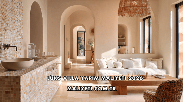 Lüks Villa Yapım Maliyeti 2026