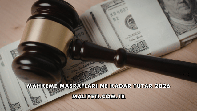 Mahkeme Masrafları Ne Kadar Tutar 2026