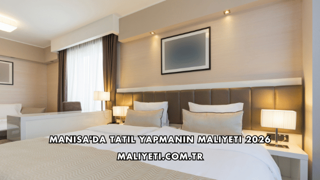 Manisa'da Tatil Yapmanın Maliyeti 2026