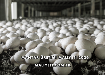 Mantar Üretimi Maliyeti 2026