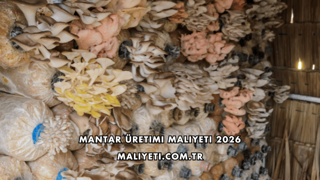 Mantar Üretimi Maliyeti 2026
