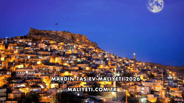 Mardin Taş Ev Maliyeti 2026
