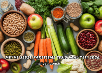 Meyve Sebze Paketleme Tesisi Maliyeti 2026