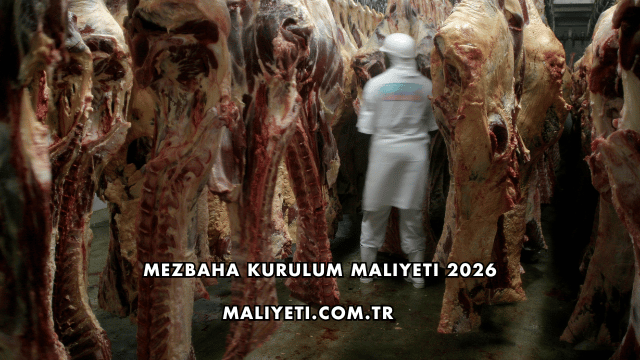 Mezbaha Kurulum Maliyeti 2026