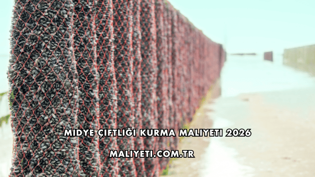 Midye Çiftliği Kurma Maliyeti 2026