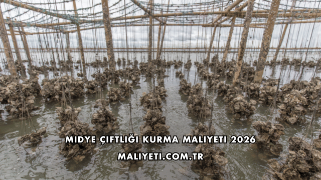 Midye Çiftliği Kurma Maliyeti 2026
