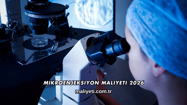 Mikroenjeksiyon Maliyeti 2026