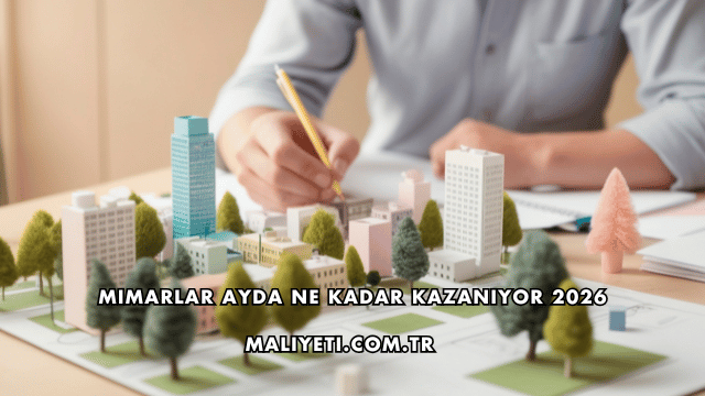 Mimarlar Ayda Ne Kadar Kazanıyor 2026