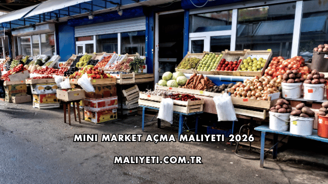 Mini Market Açma Maliyeti 2026