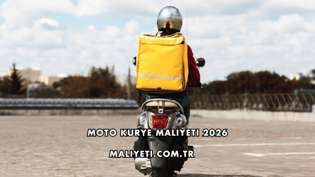 Moto Kurye Maliyeti 2026