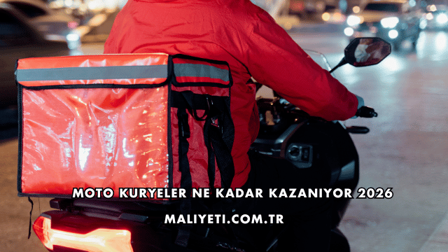 Moto Kuryeler Ne Kadar Kazanıyor 2026