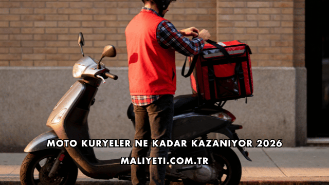 Moto Kuryeler Ne Kadar Kazanıyor 2026