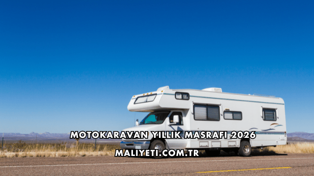 Motokaravan Yıllık Masrafı 2026