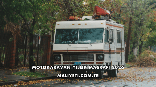 Motokaravan Yıllık Masrafı 2026