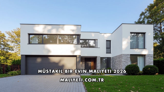 Müstakil Bir Evin Maliyeti 2026