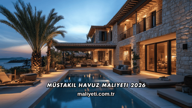 Müstakil Havuz Maliyeti 2026
