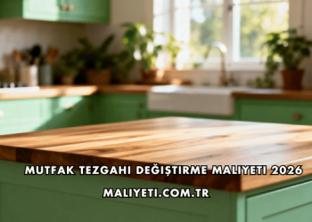 Mutfak Tezgahı Değiştirme Maliyeti 2026
