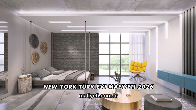 New York Türk Evi Maliyeti 2026