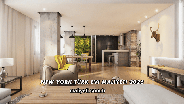 New York Türk Evi Maliyeti 2026