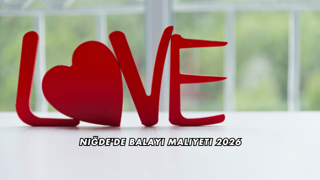 Niğde'de Balayı Maliyeti 2026