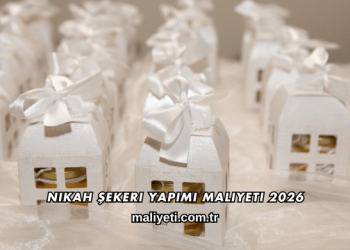 Nikah Şekeri Yapımı Maliyeti 2026