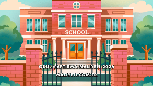 Okul Yaptırma Maliyeti 2026